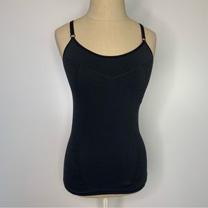 Nike race back black tank top small/ medium